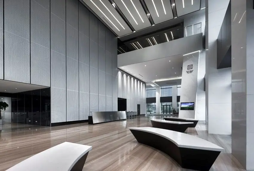 Professional business lobby